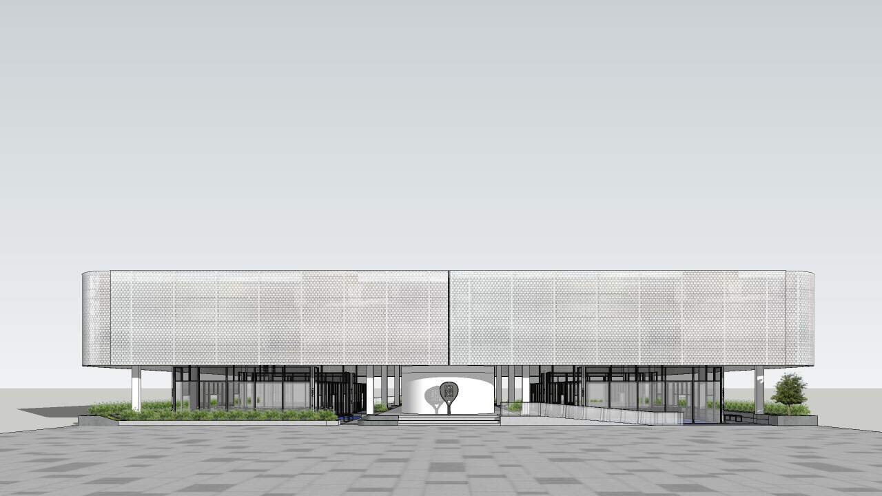 GBK Padel Court elevation