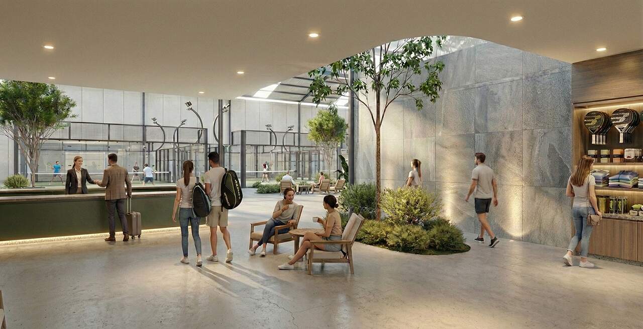 Le Social Padel lobby