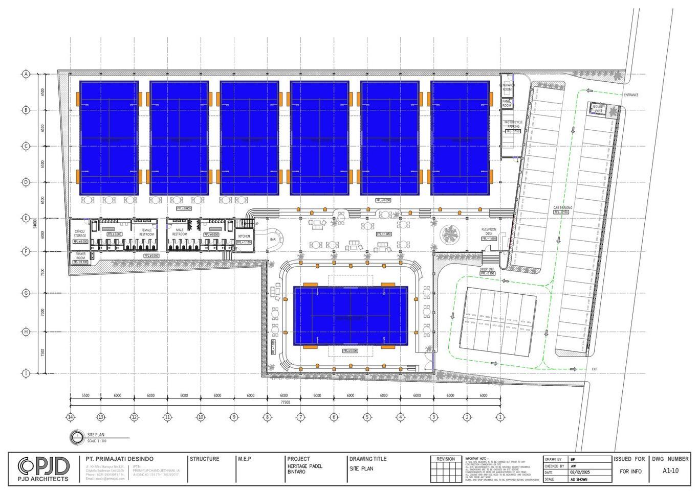 Architectural floor plan by PJD Architects